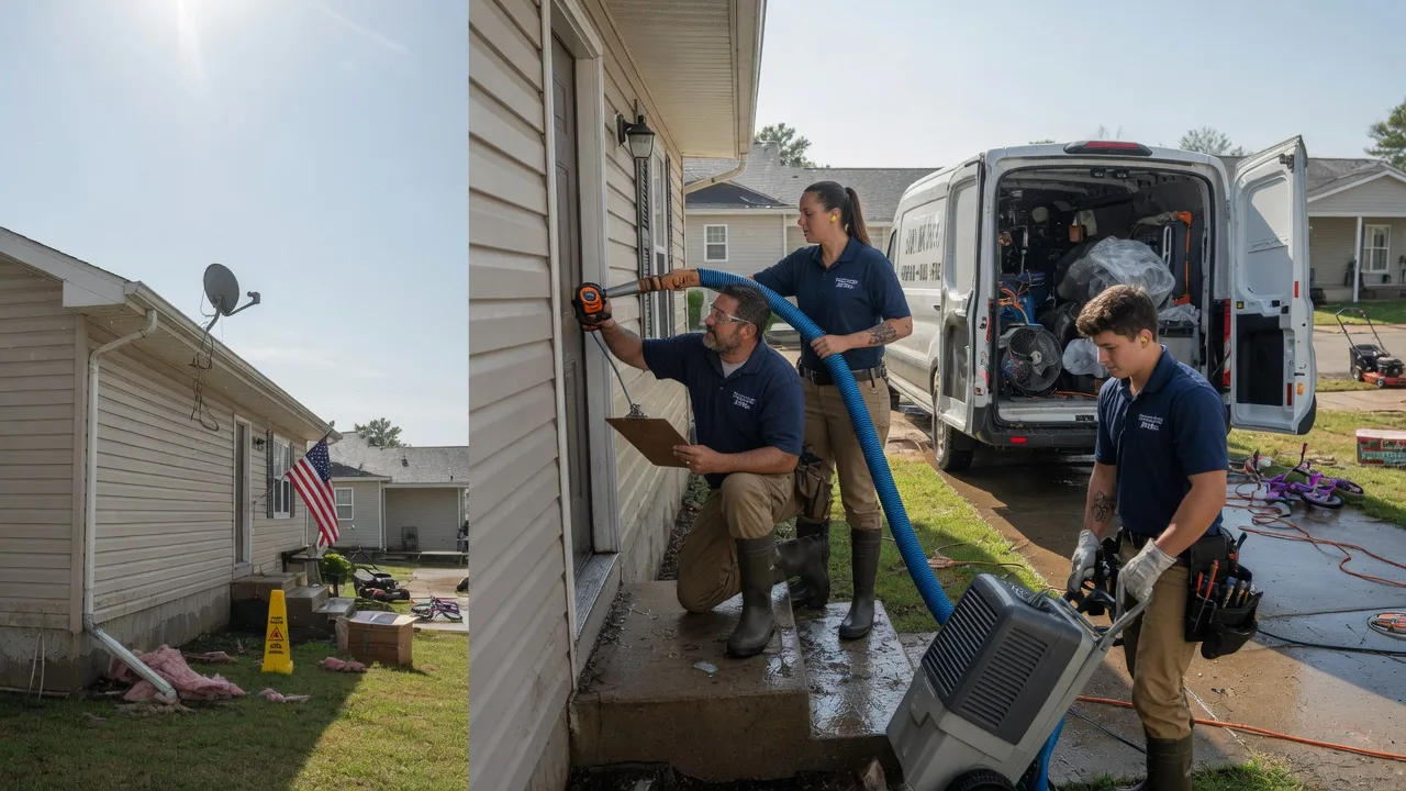Ceiling Water Damage Restoration in Melvin, IL near me